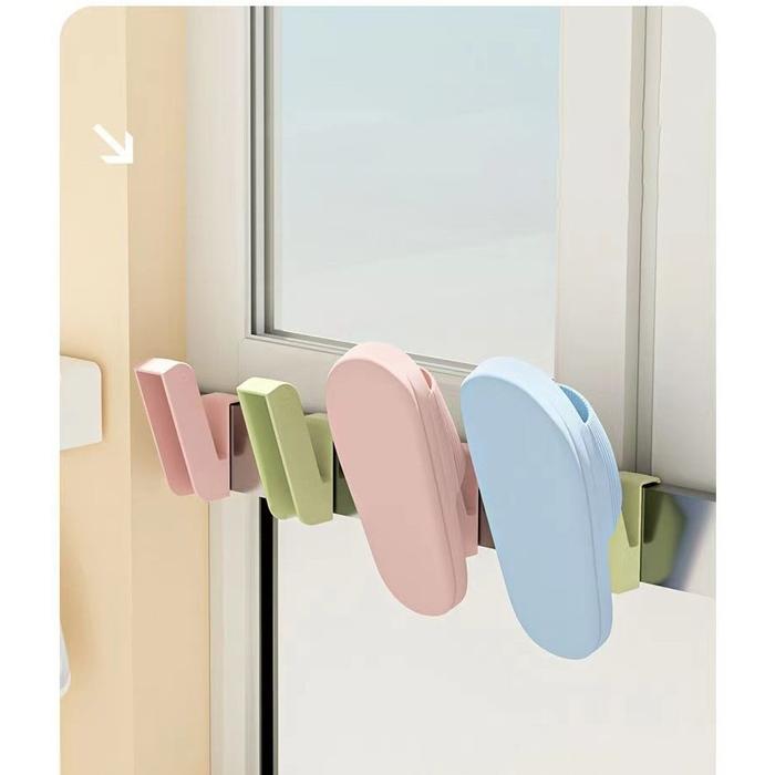 6pcs/Hanger Sepatu/Tempat Sepatu Gantung/Rak Sepatu Gantung/Rak Sepatu Aesthetic/Rak Pengering Sepat
