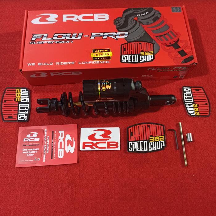Shock Shockbreaker RCB Racing Boy Flow Pro Black 330mm Beat FI ESP