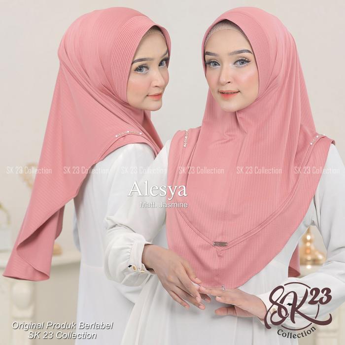 Hijab Instan SK Collection Alesya Polos - SK23 Collection