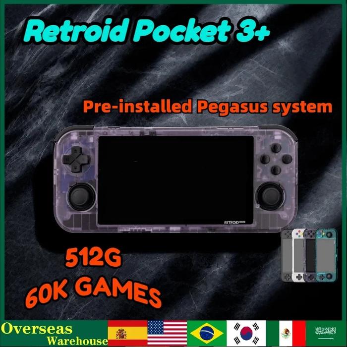Retroid Pocket 3+ Retroid Pocket 3PLUS RP3+ RP3Plus Handheld Retro