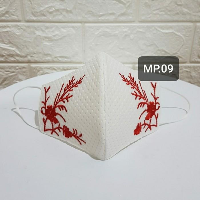 J✓F7 MASKER BORDIR SERI 17 AGUSTUS MP09 T♥3Q