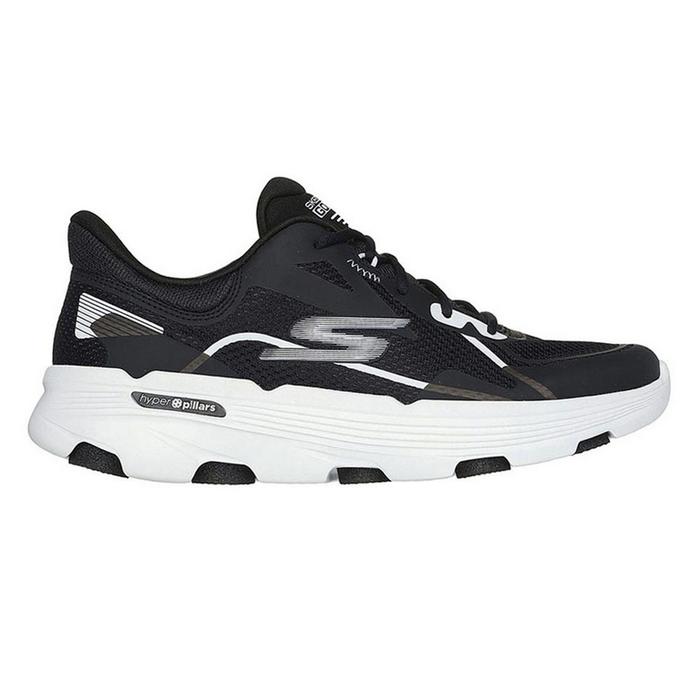 Sepatu Skechers GO RUN 7 Interval Women 129336/BKW Original 100%
