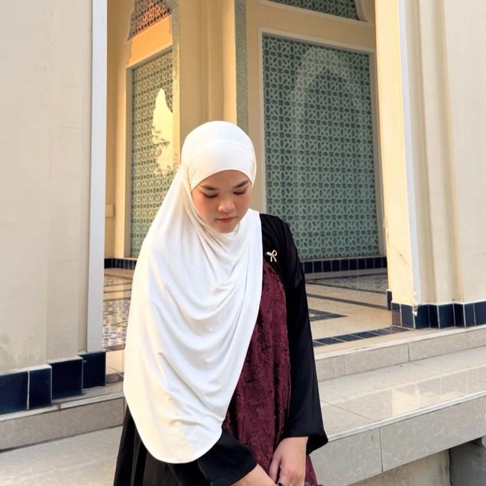 RENKA AIRY PULL ON SCARF TECK KAOS PREMIUM