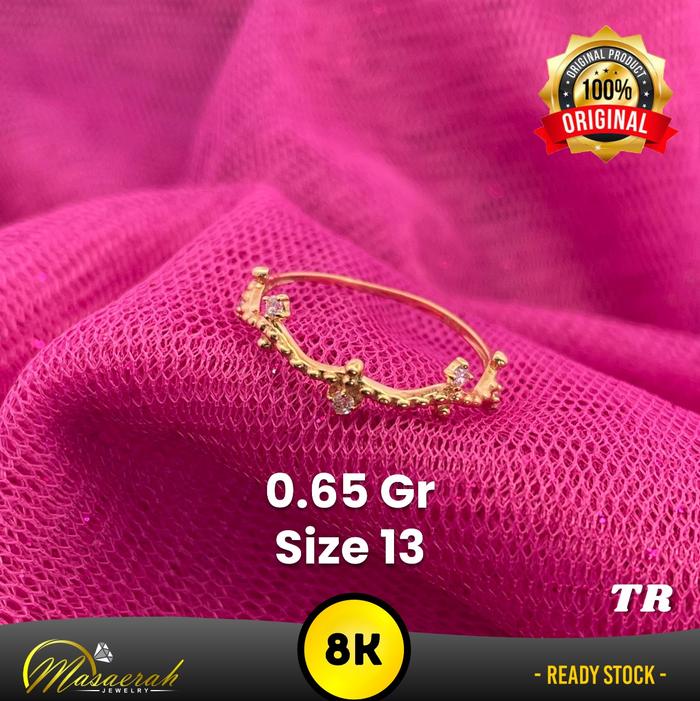 Cincin Emas 8K 0.65 Gram 244