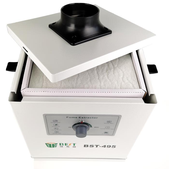 BST-495 Timah Solder Asap Pembersih Solder Elektronik Merokok Alat