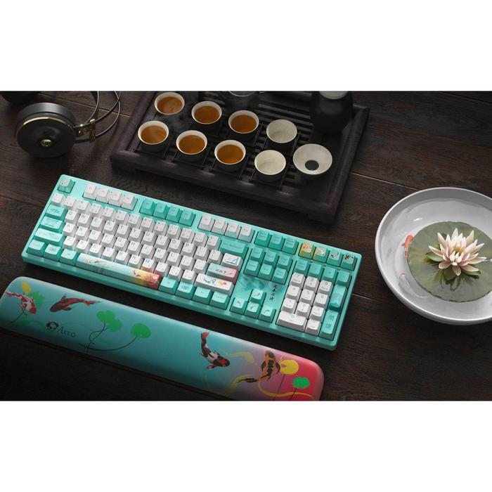 Akko Monet's Pond Wrist Rest Ergonomics Memory Foam Keyboard Wrist