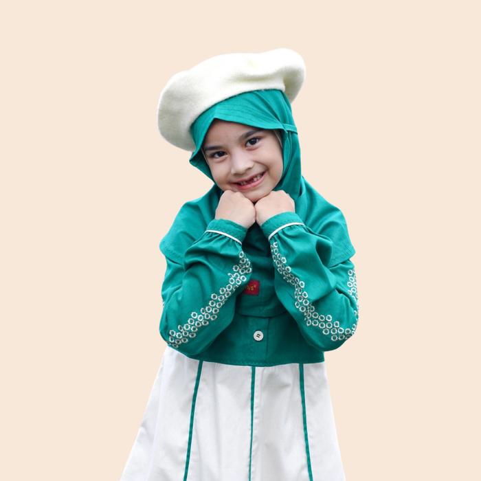 Rumah Dannis - D' Pias Gamis Anak Couple Mom And Girl (Gamis Anaka Couple Bahan Cotton)