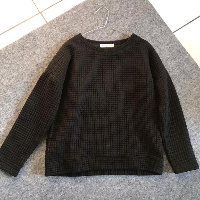 THIRFT.ME - Thirft Sweater Hitam by bang-bang jeans