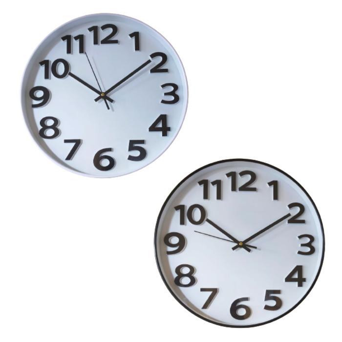 Jam dinding Bulat Jam dinding asthetic Polos 36 cm Jam dinding Murah