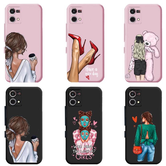 For Oppo F21 Pro 4G Case Oppo Reno7 CPH2363 Cover Beautiful Girls