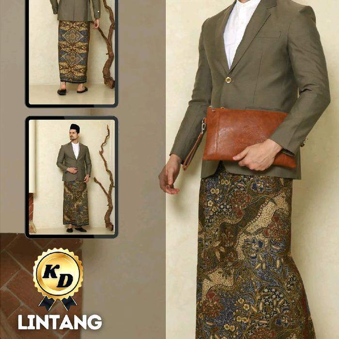Sarung Batik Lintang Kemukus -Tea Blue