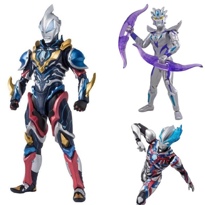 Figure Ultraman Multi SHF Ultra Action Figure Bellamira Ultraman Trigger Ultraman Z Delta Guts Spark