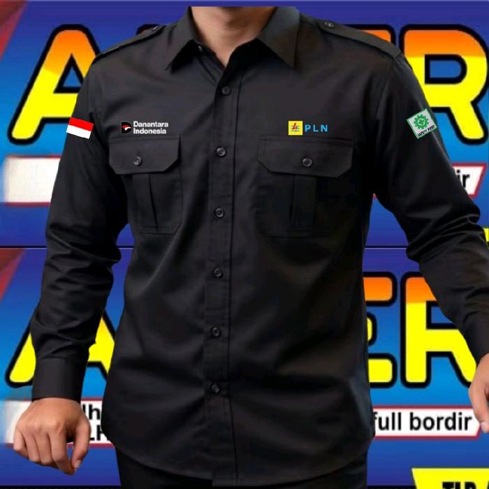 terbaru Kemeja danantara PLN baju danantara PLN PLN Seragam danantara PLN kemeja PLN baju PLN seraga