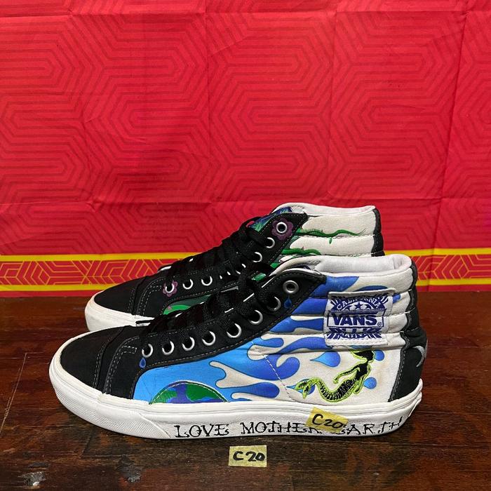 Sepatu second original Vans Sk8 high size 40