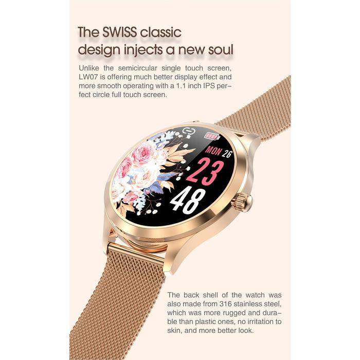 HOT SALE Xiaomi 2021 Lady's Smart Watch IP68 Waterproof Women