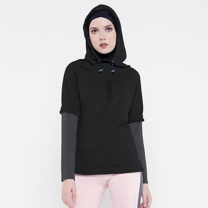 Ready Stok CoreNation Lily Short Sleeve Hoodie Top