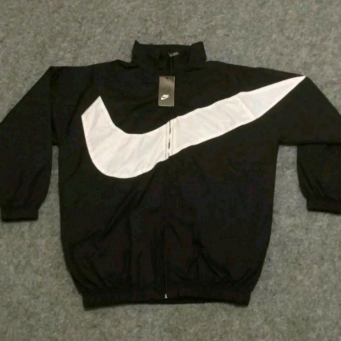 -JAKET ZIPER NIKE WINDBREAKERS BIG LOGO SWOSH ORIGINAL PREMIUM FULL TAG LEBEL/JAKET ZIPER PRIA WANIT