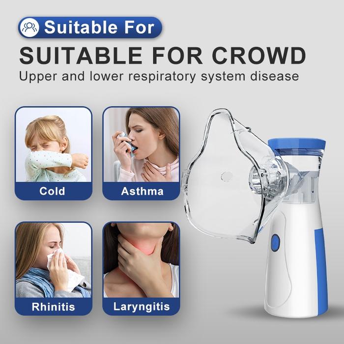 Nebulizer portabel inhaler nebulizer anak-anak nebulizer asma nebulizer Nebulizer untuk kucing