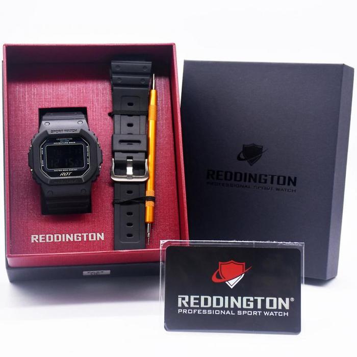Reddington Jam Tangan Pria Original R6034 Sport Watch dengan Kemasan Mewah & Aksesori Berkualitas un