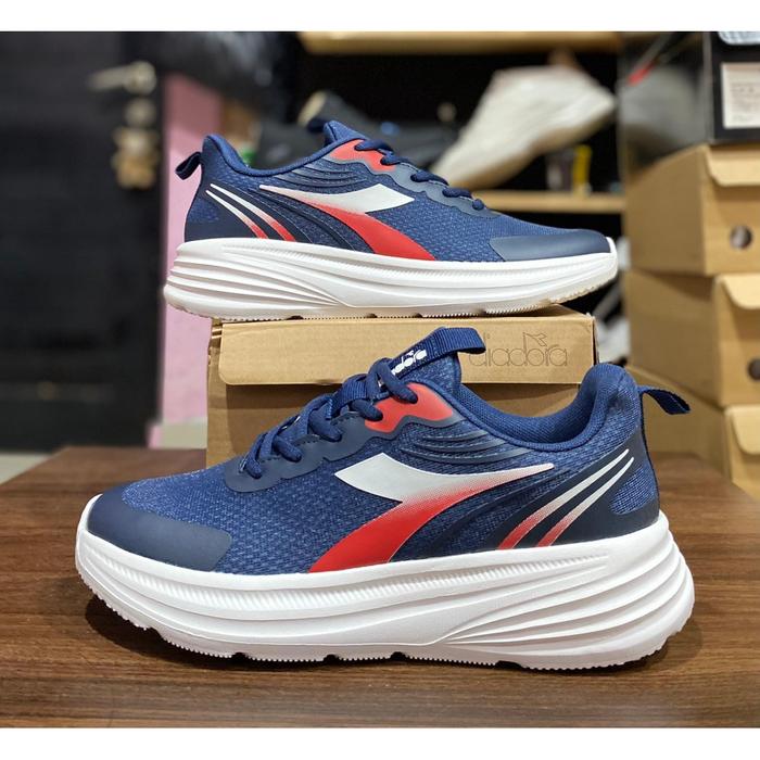 Original Diadora Kandy Navy Pria Size 44(28Cm)(2) Made In China