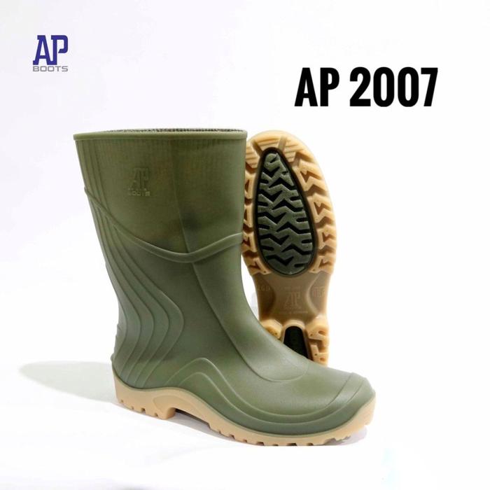 Sepatu Boots Ap 2007 Pendek / Sepatu Boot Pendek Ap Boots Ap2007