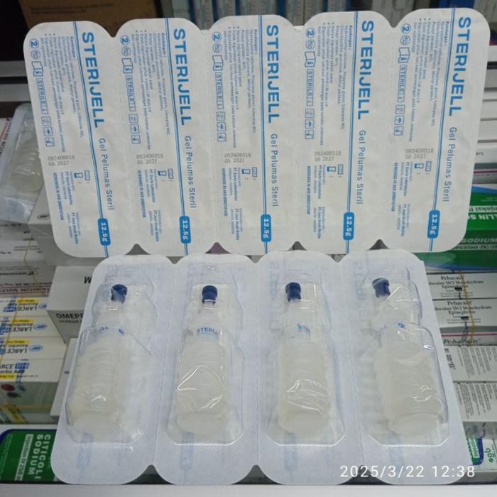 Sterijell 12,5 g Gel Pelumas steril