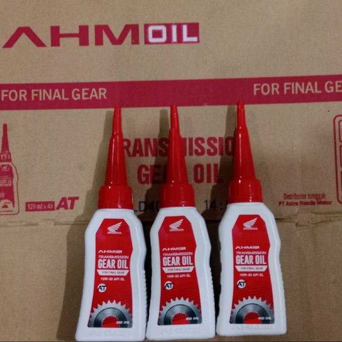 OLI GARDAN TRANSMISSION GEAR AHM HONDA 120ML ORIGINAL MOTOR BEAT VARIO SCOOPY