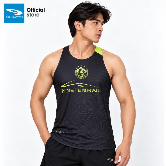 910 Nineten YUZA ACADEMIA SINGLET - Black