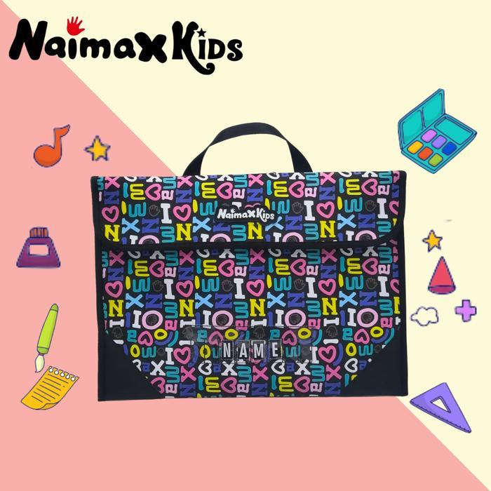 Naimax Kids Folio Bag Original | Tas Folio Naimax Kids Fashion