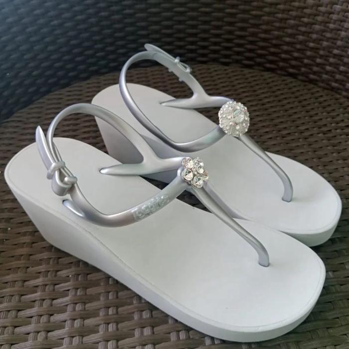 Popits - sandal Slingback tall wedges 7cm original