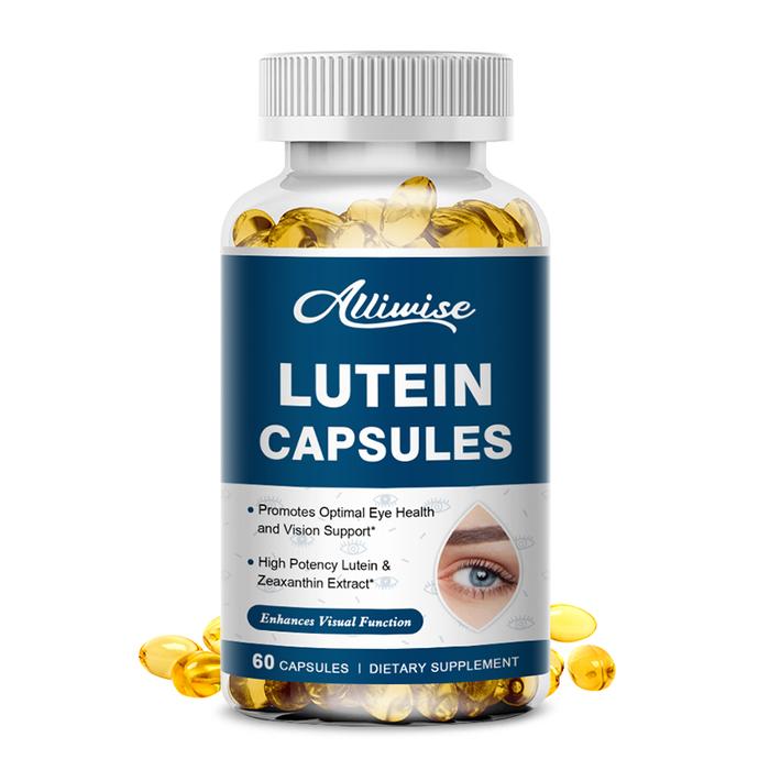 Alliwise Lutein 20mg Zeaxanthin Capsules for Aging Oxidative Relieve
