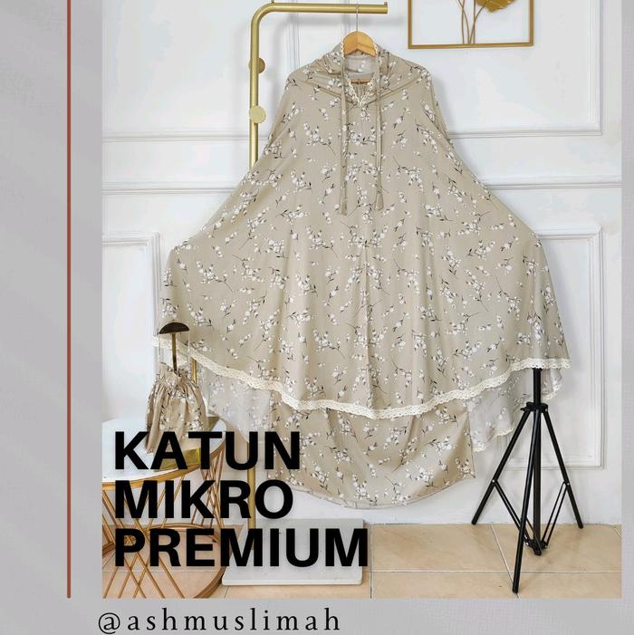 katun mikro premium halus adem Mukena Lembut