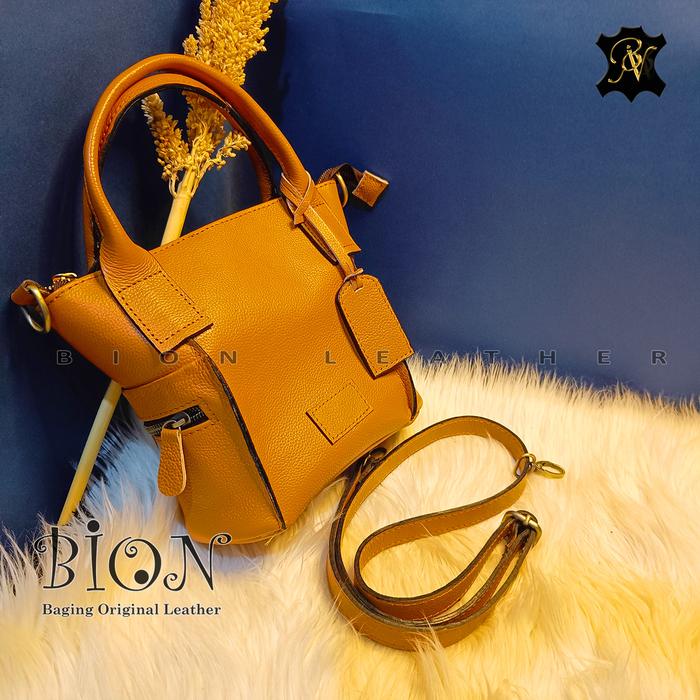 [SIZE M] BION LEATHER BN010 TAS WANITA KULIT SAPI ASLI