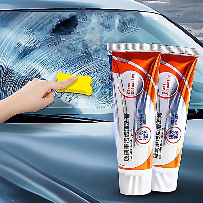 50g Auto Glass Oil Film Remover Car Windshield Cleaner Car Window