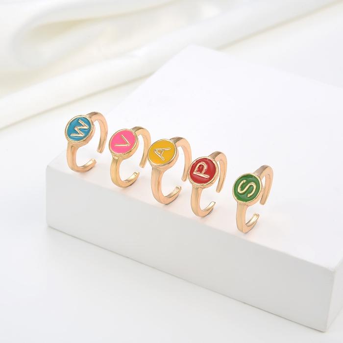 Hyl Jewelry 20J COD Boneka Cincin huruf anak Perempuan Ulang Tahun Sukses Harian