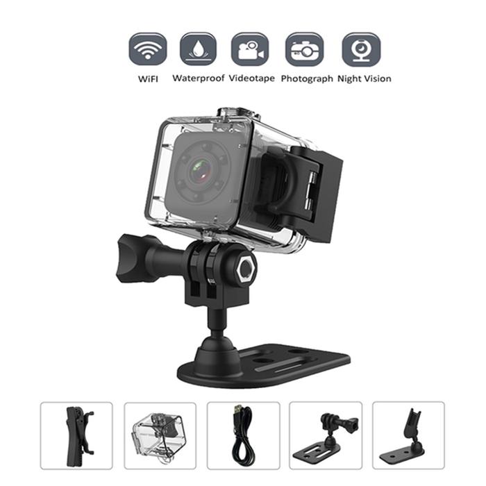 SQ29 Camera WIFI 1080P Mini Camera Night Vision Cam with Waterproof