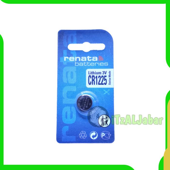 Renata CR 1225 Baterai jam tangan Renata CR1225 Lithium 3V Original