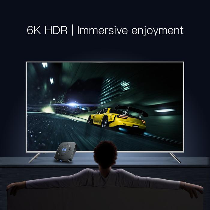 Network BOX Android 10 6K H616 HD Network Player TV BOX