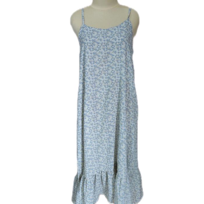 Dress cewe - tali satu - bunga
