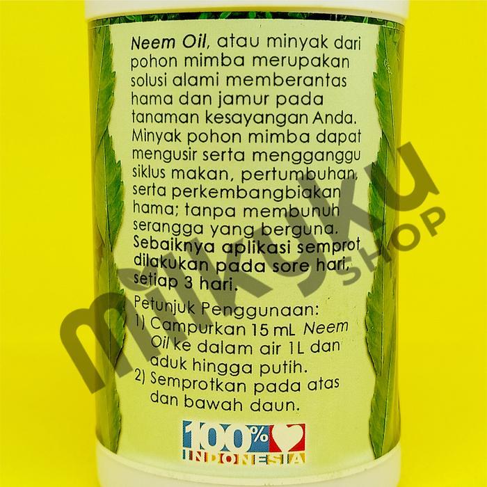 CLEAN" NEEM OIL 50 EC 250 ML MINYAK NIMBA PESTISIDA NABATI