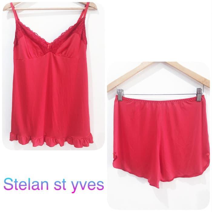 LINGERIE ST YVES PIYAMA BAJU TIDUR DASTER (VICTORIA SECRET LASENZA HNM
