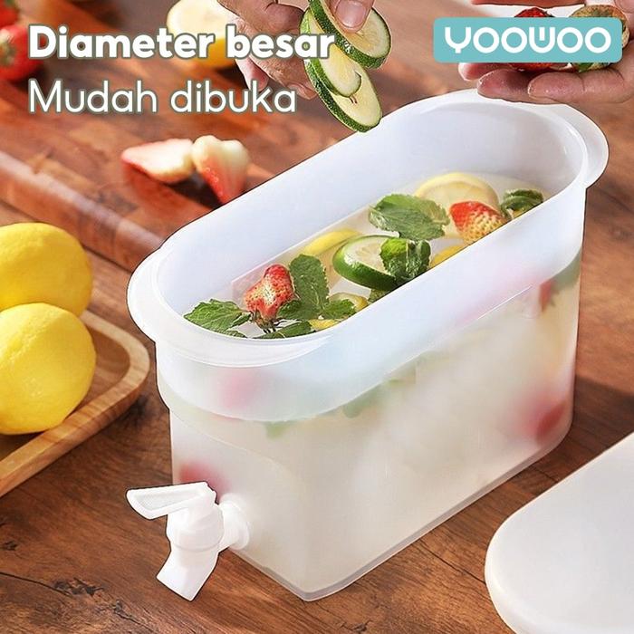 YooWoo Dispenser air 3,5liter / dispenser air minum / Dispenser kulkas mini / Dispenser jus