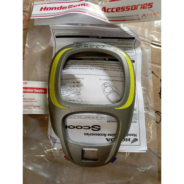 Garnis Spidometer Cover Panel Scoopy Stylish 2017-2020 Original AHM