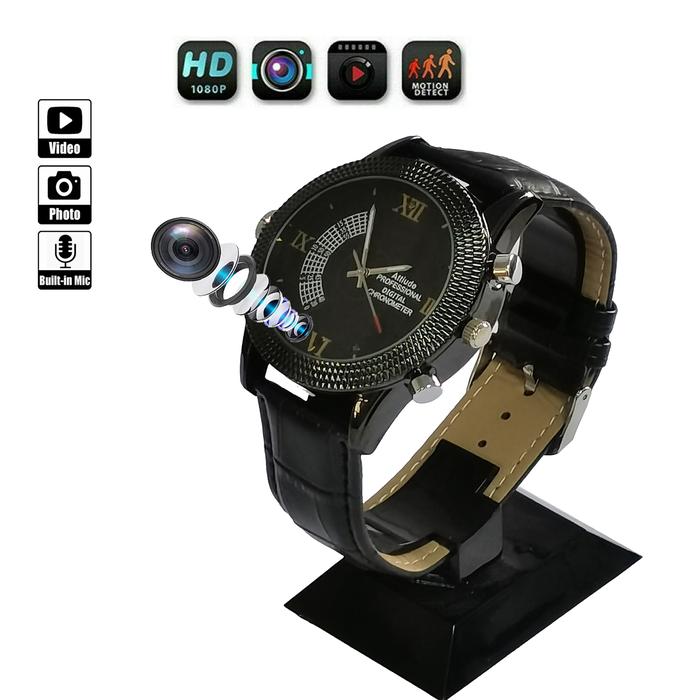 1080P Full HD Smart Watch Mini Camera Infrared Night Vision Camera