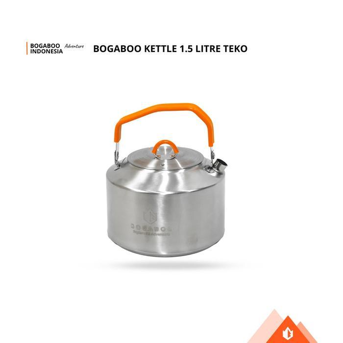 Eiger - Teko BOGABOO kapasitas 1500 ml / 1,5 L - Ketel Teko Camping - Ceret Hiking Outdoor - Teko Ou