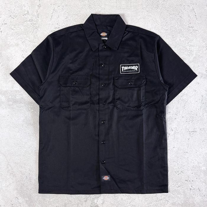 Dickies X Thrasher Work Shirt Black