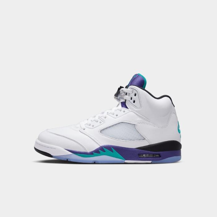 Sepatu Air Jordan Retro 5 Grape Mens Limited Edition