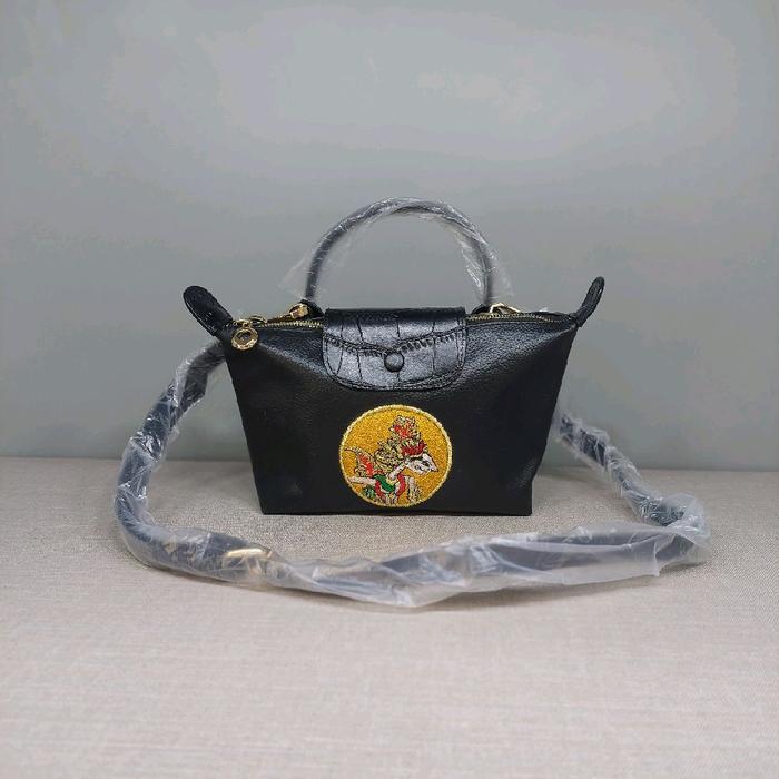 Tas Selempang Wanita Wayang Longchmp Kulit Asli Murah