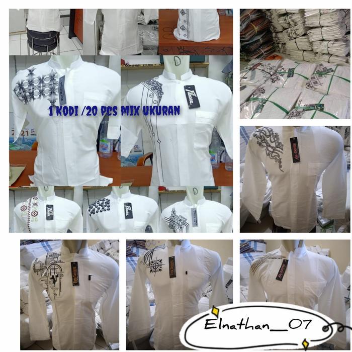 Terbaru Baju Koko 1 Kodi /20 Pcs Grosir Baju Koko Muslim