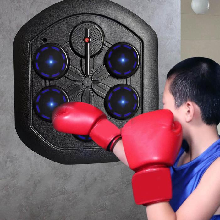 Music Boxing Training Machine Relaxing Indoor Music LED Lighted for